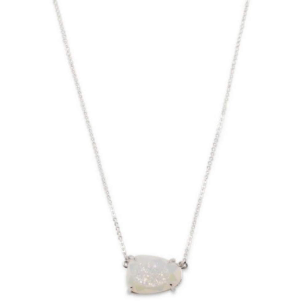 Titanium Druzy Necklace